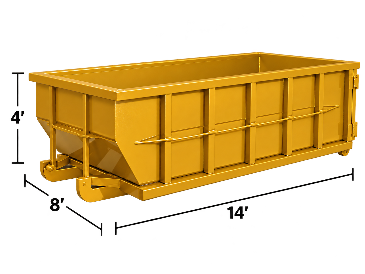 Conteneur de 15 verges cubes